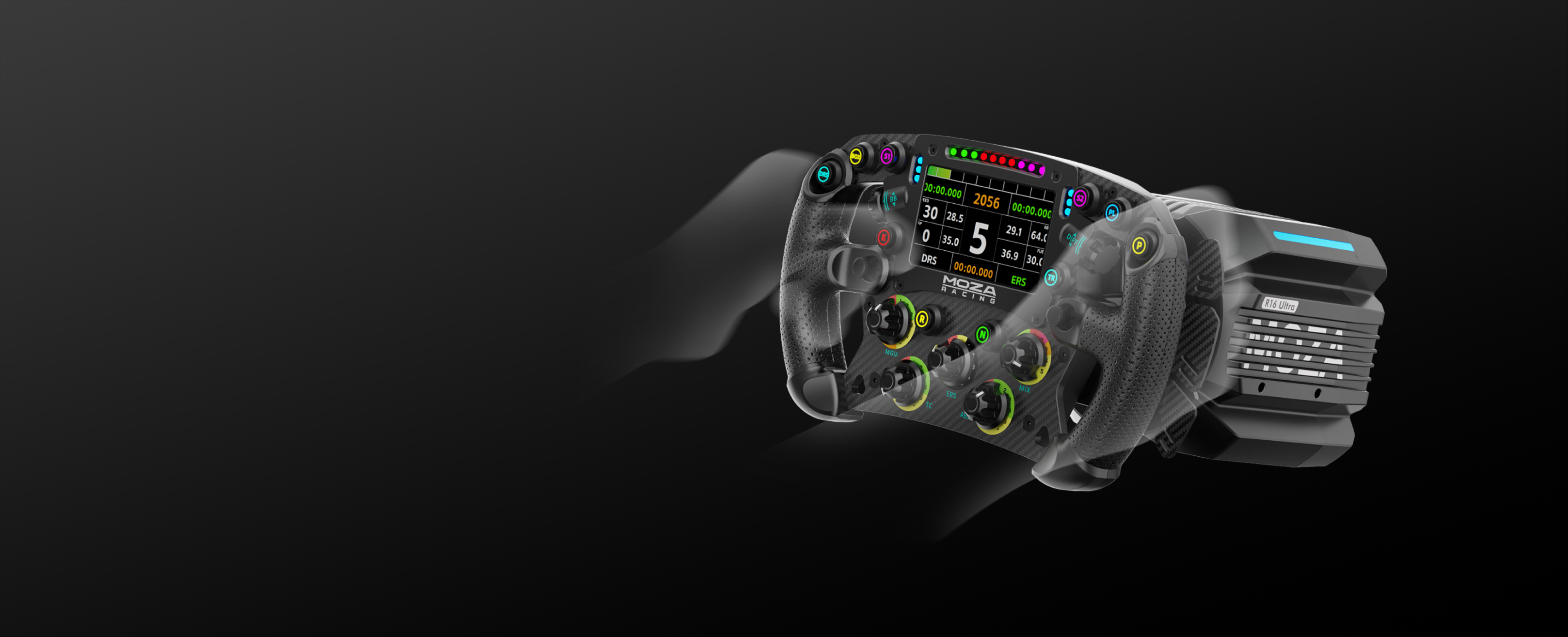 Moza R16 ULTRA - hands-off protection